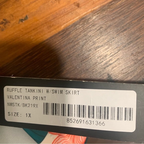 Nicole Miller Multicolor Tropical Swimsuit - Picture 6 of 6